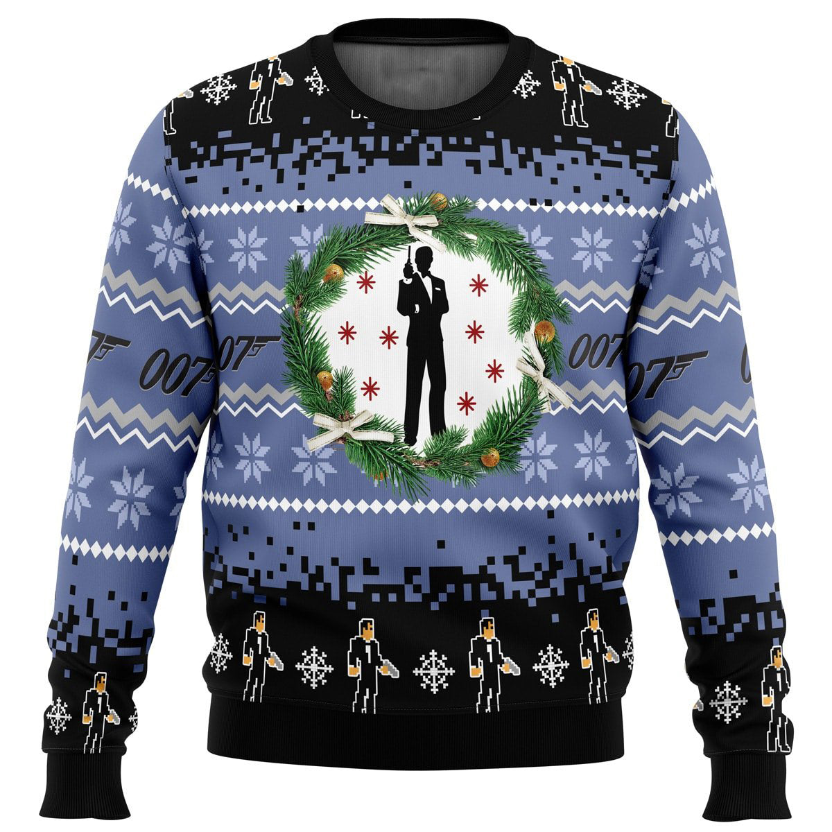 007 James Bond Ugly Christmas Sweater - 5XL
