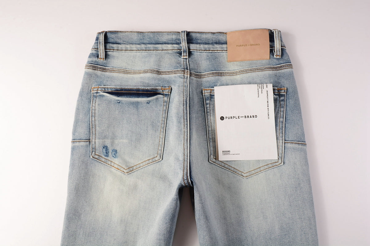 New Purple Personality Fashion Jeans 9038