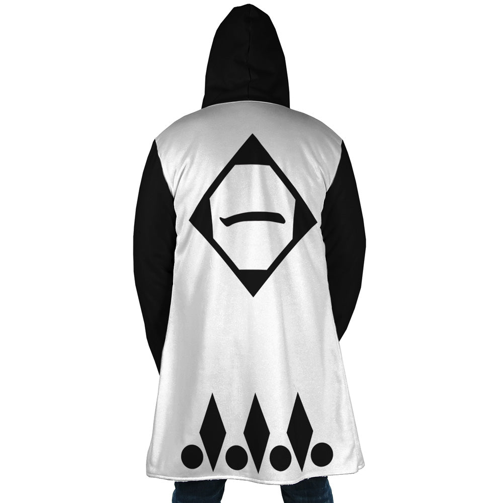 1st Division Captain Commander Yamamoto Genryusai Shigekuni Gotei 13 Bleach Hooded Cloak Coat - XL