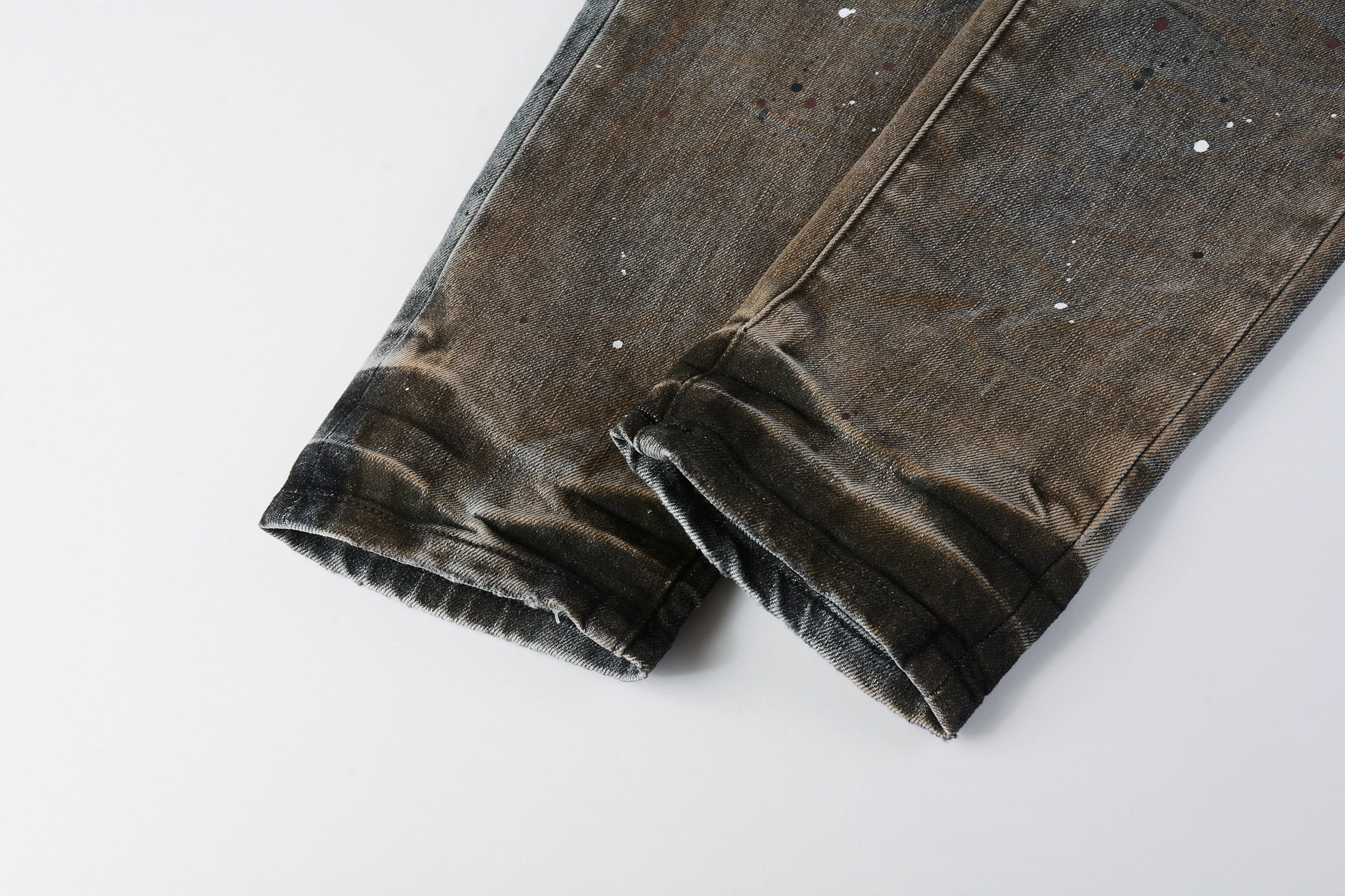 New High Quality Mens Jeans Designer Jeans Fashion Distressed Ripped Denim Cargo For Men High Street Fashion 9031