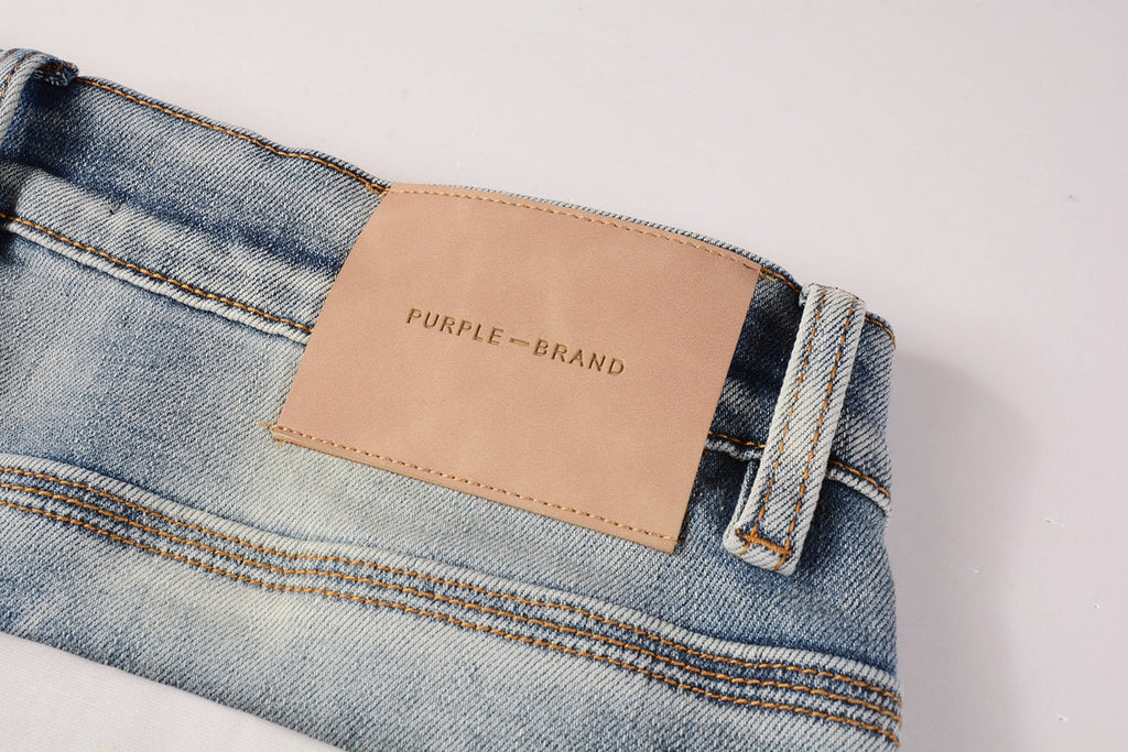 New Purple Personality Fashion Jeans 9038