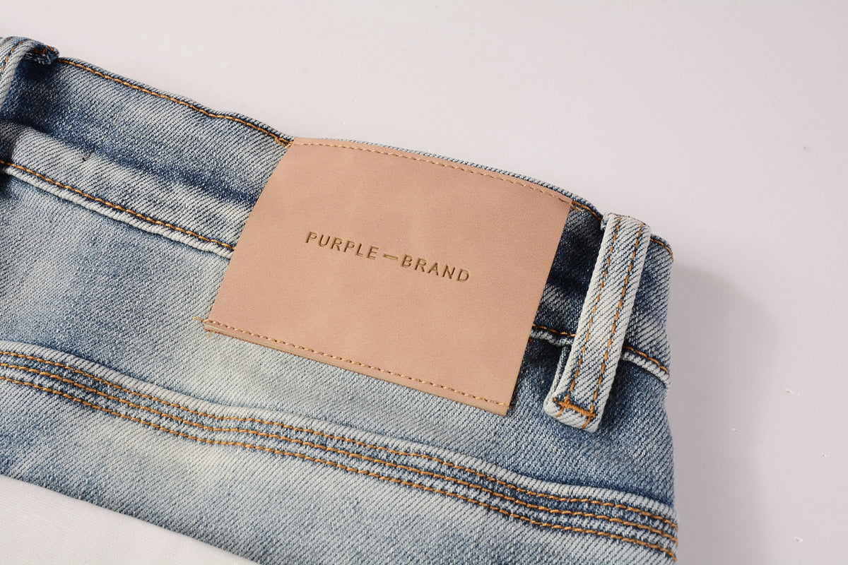 New Purple Personality Fashion Jeans 9038