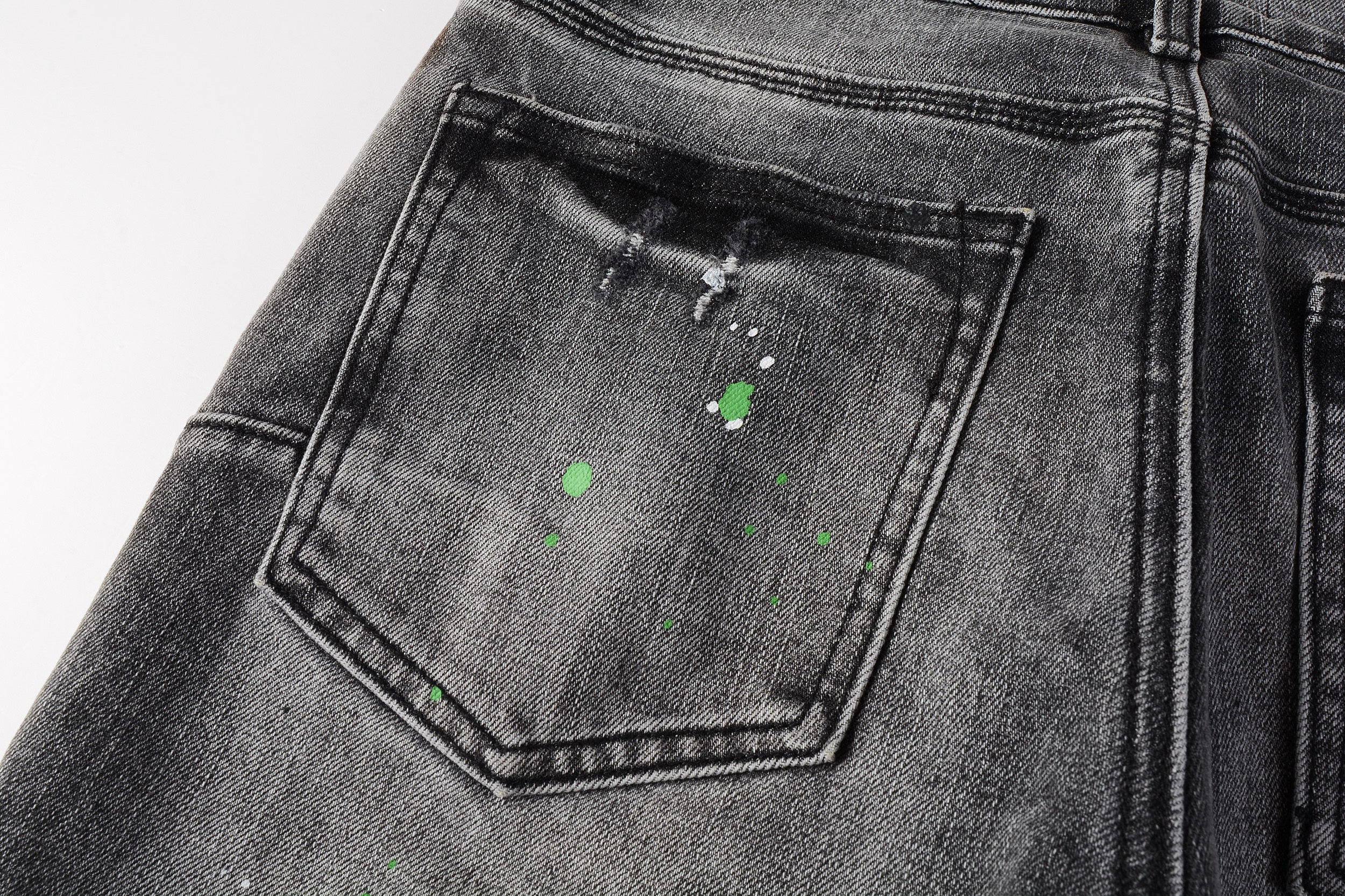 New High Quality Mens Jeans Designer Jeans Fashion Distressed Ripped Denim Cargo For Men High Street Fashion 9031
