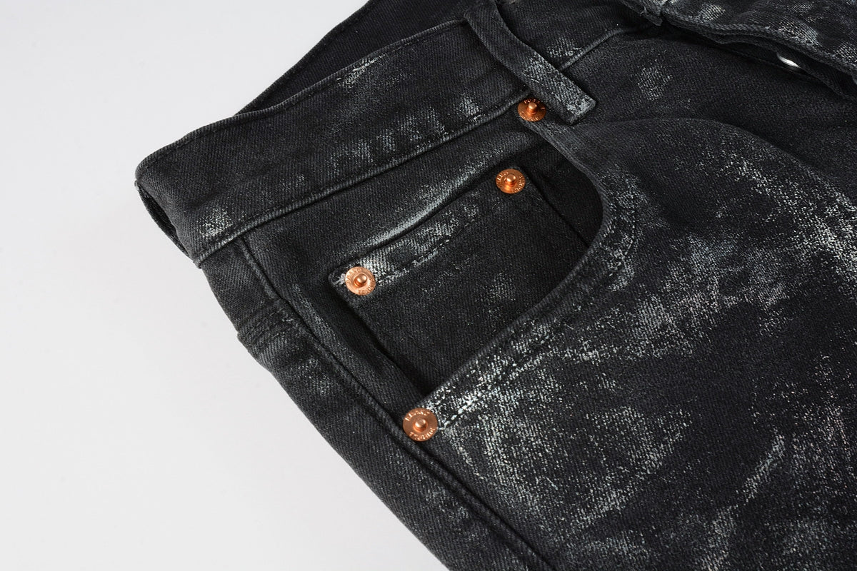 Luxury Jeans Designer Fashion Trousers Fashionable Pants Summer Breathable Cotton Blue Pants 9028