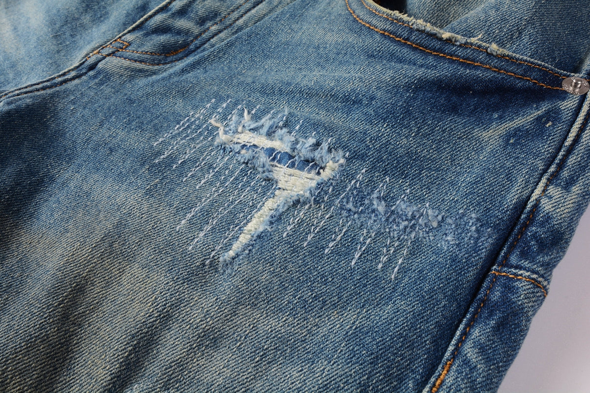 Blue Jeans 9073 with Medium Stretch for a Comfortable and Flexible Fit