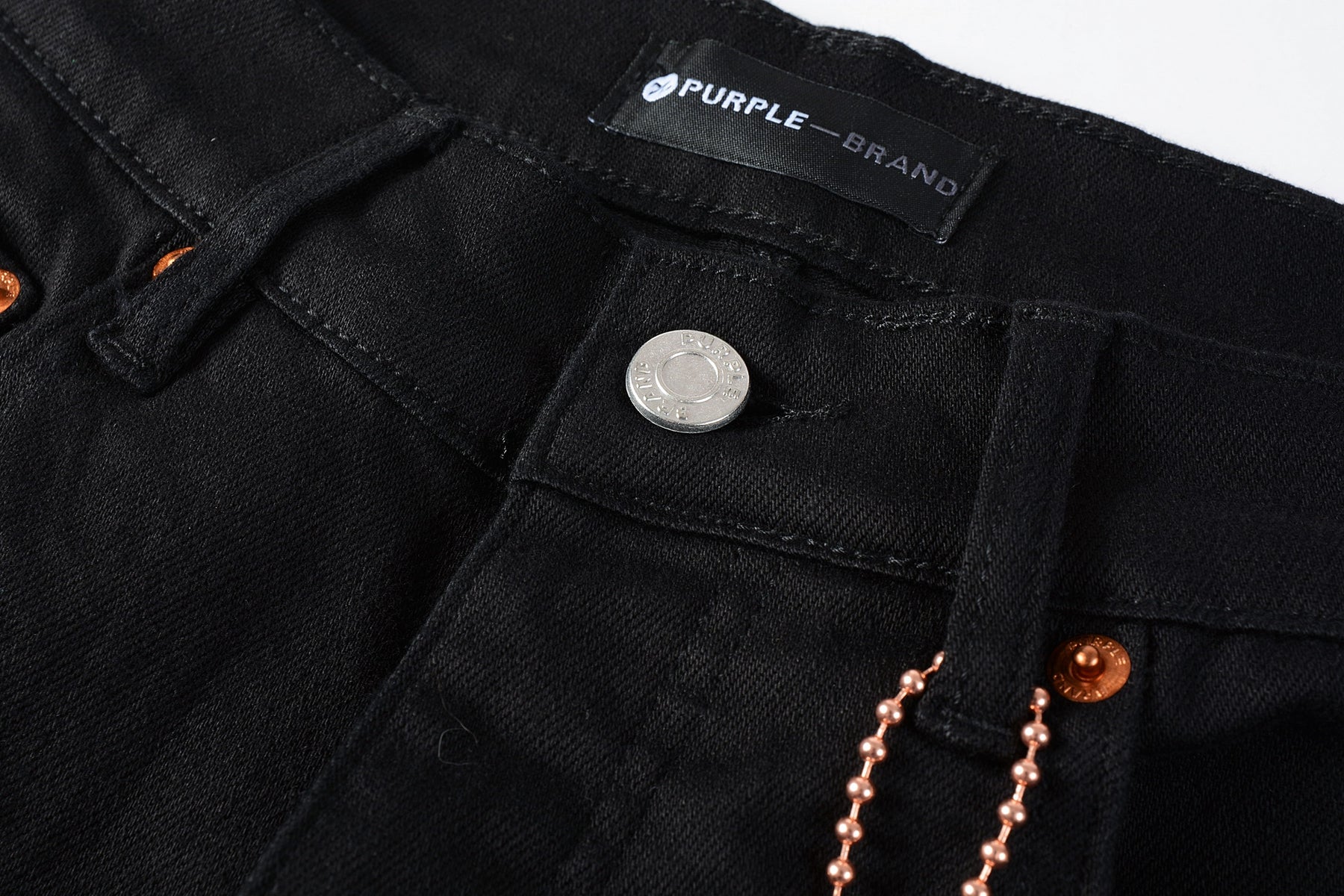 Men Streetwear Skinny Jeans Black Wash with Distressed Rip Details 9022