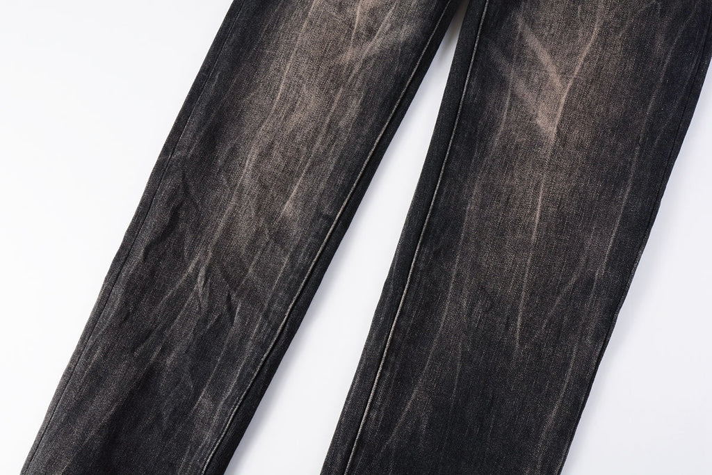 Jeans Mens Jeans Man Jeans Pants Designer Black Skinny Stickers Light Wash Ripped Motorcycle 9057