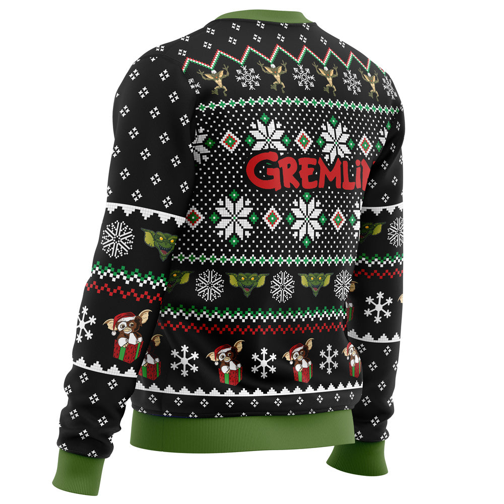 A Christmas Present Gremlins Ugly Christmas Sweater - 4XL