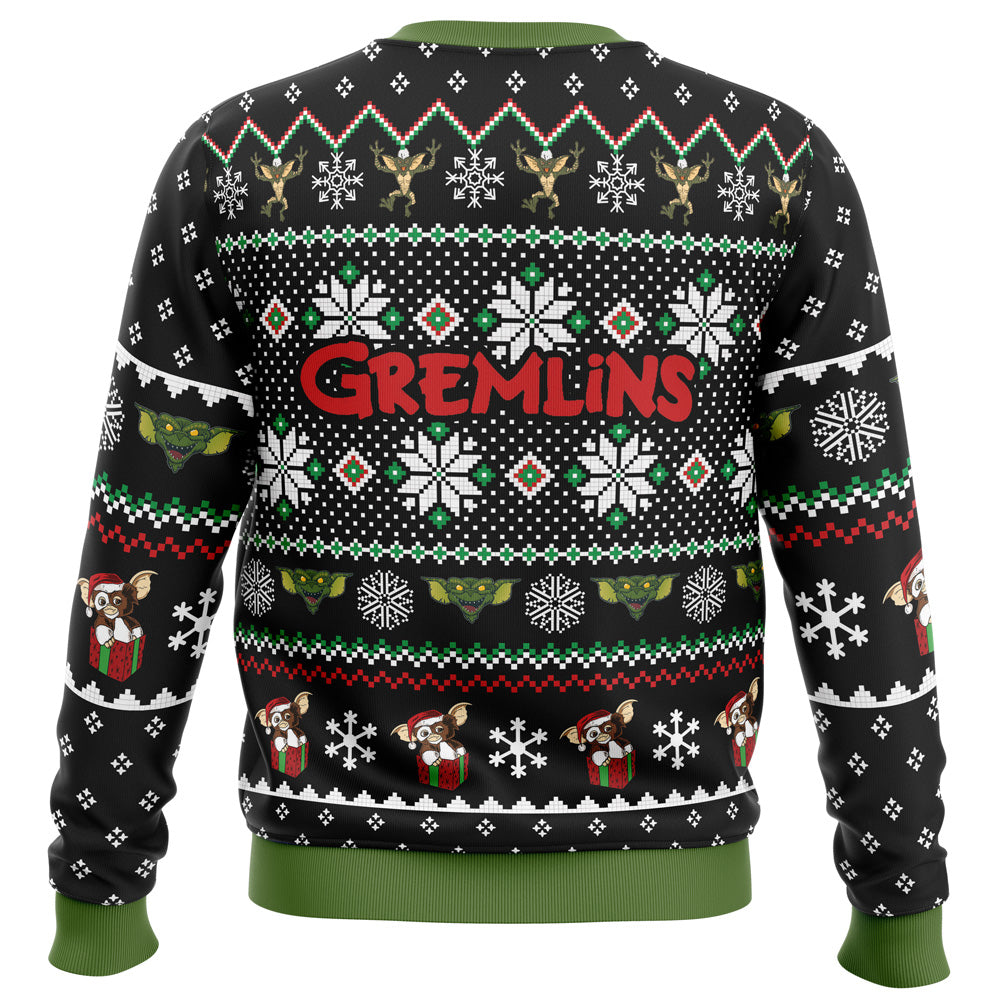 A Christmas Present Gremlins Ugly Christmas Sweater - 5XL