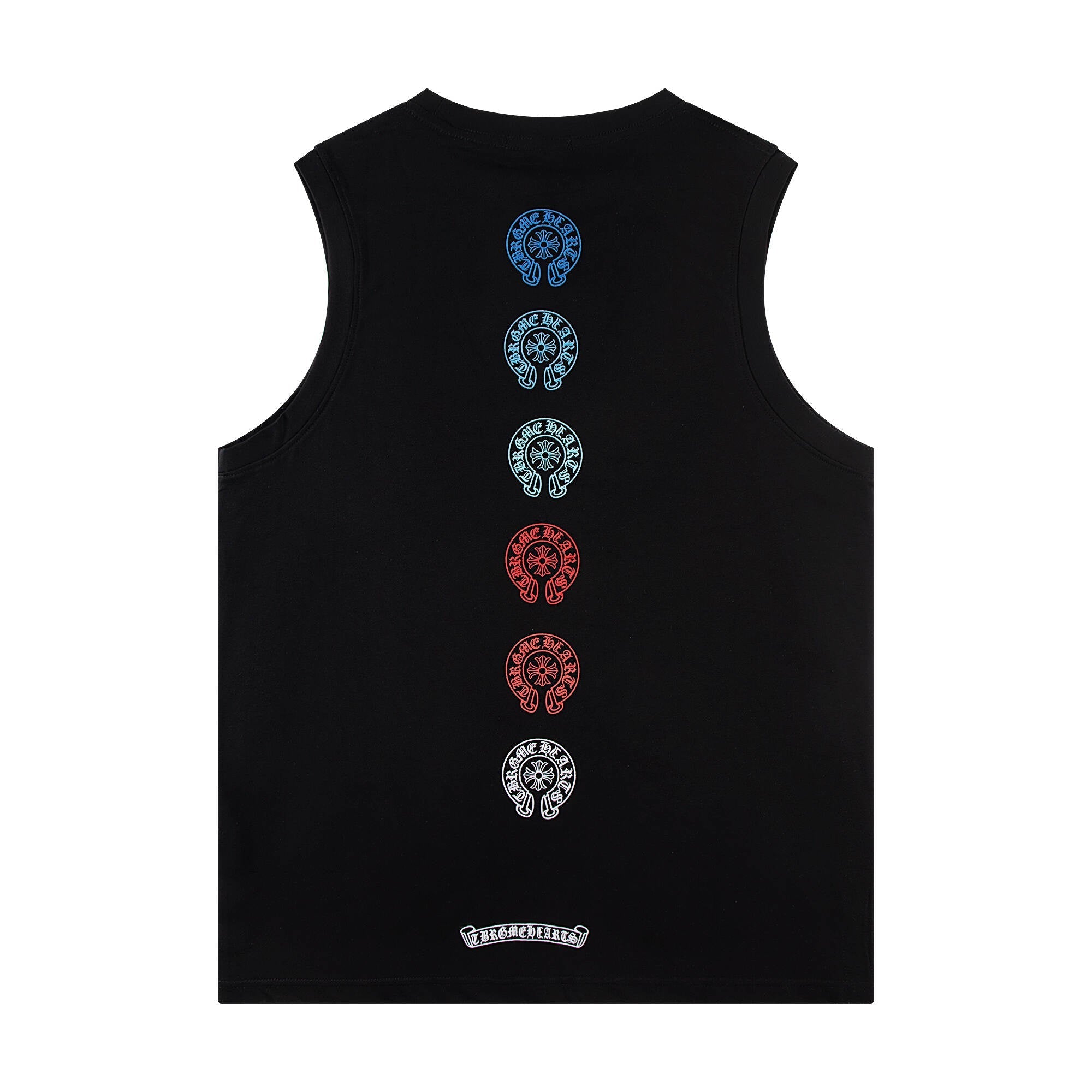 Rainbow horseshoe printtank top T-shirt P60