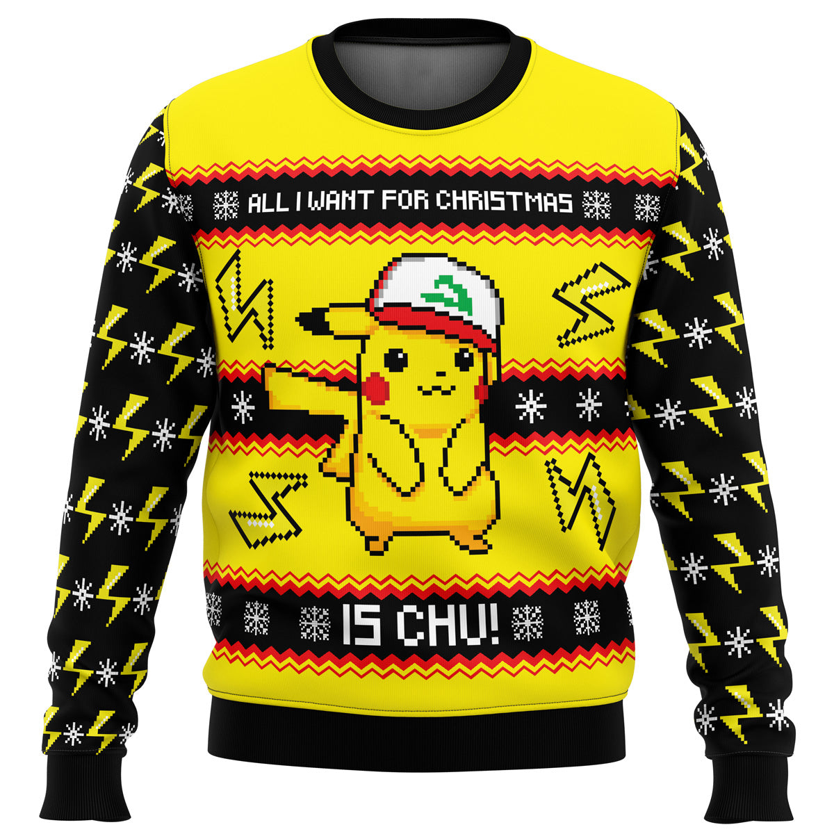 All I Want For Christmas Is CHU! Ugly Christmas Sweater - 6XL