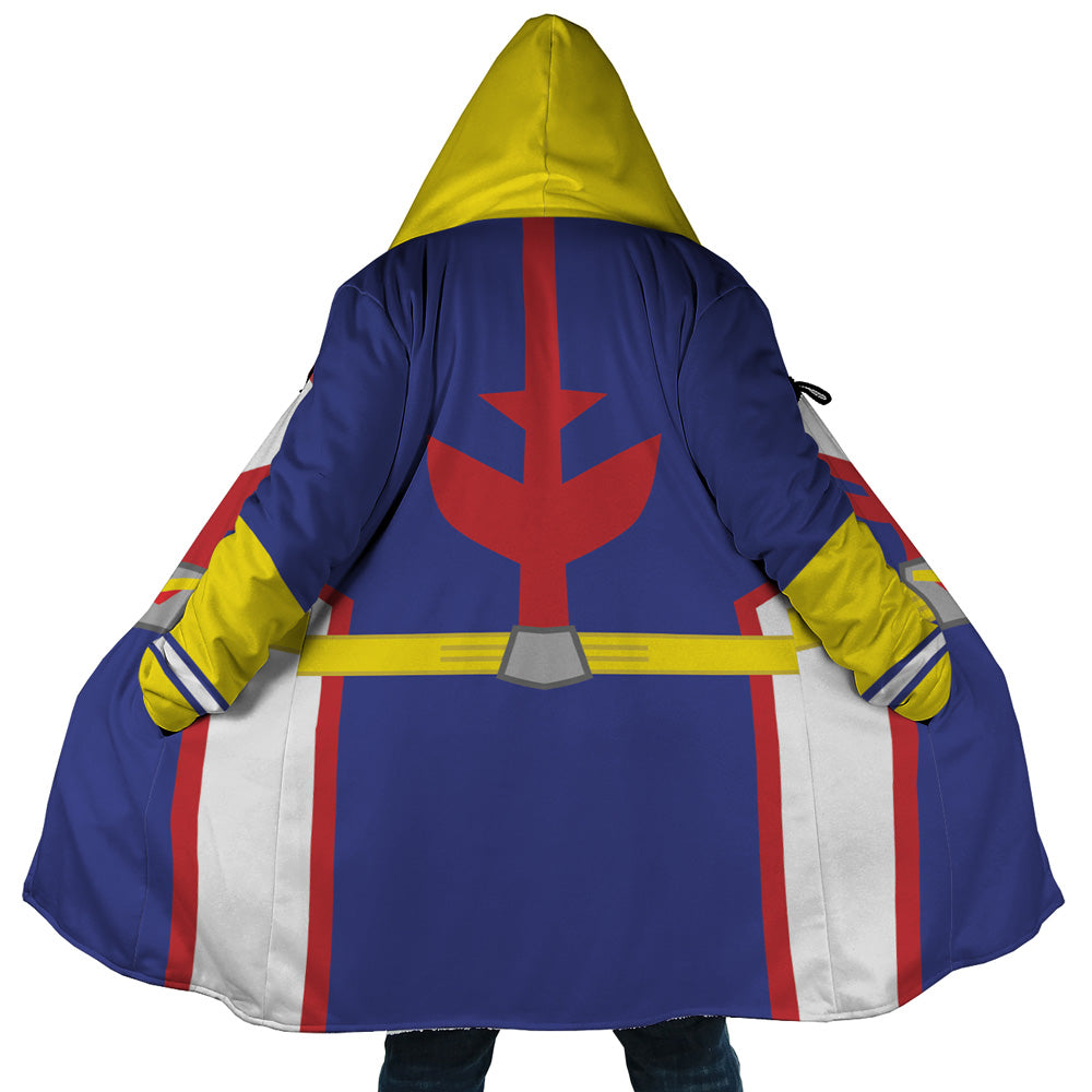 All Might My Hero Academia Hooded Cloak Coat - 5XL