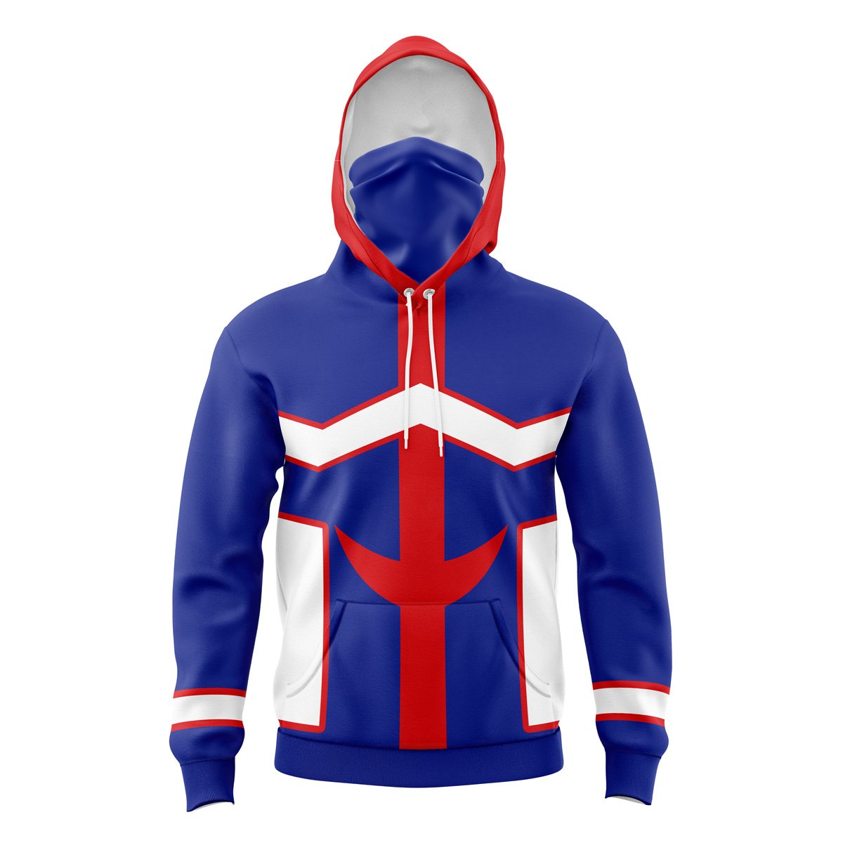All Might My Hero Academia Masked Hoodie - 6XL