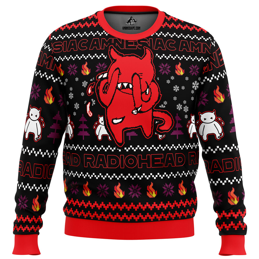 Sweater Amnesiac Radiohead Ugly Christmas - 6XL