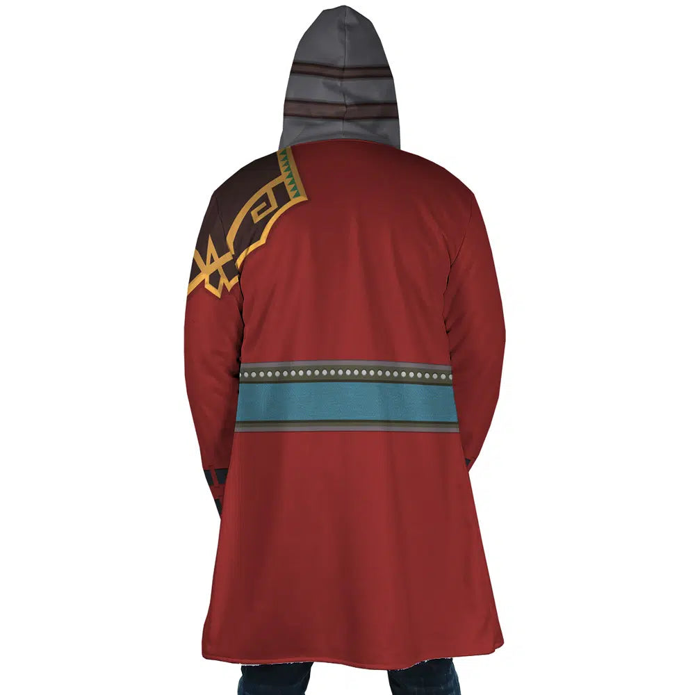 Auron Final Fantasy Hooded Cloak Coats - XL