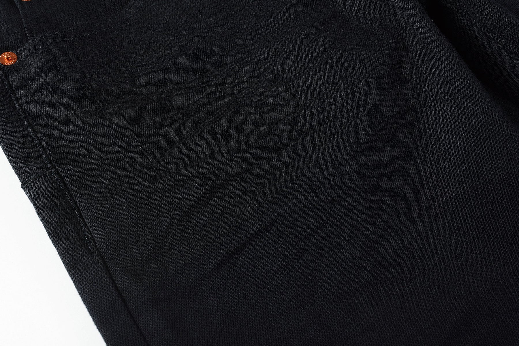 Men Streetwear Skinny Jeans Black Wash with Clean Minimalist Style 9023