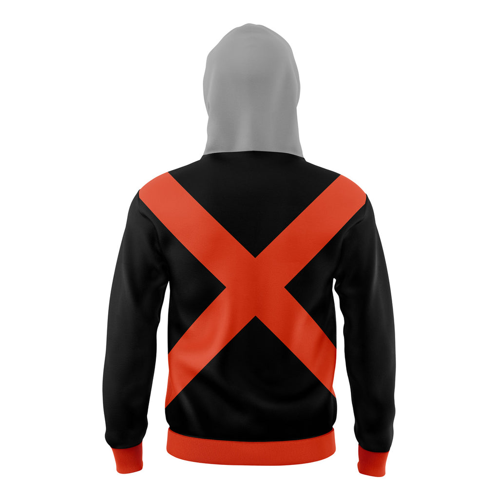 Bakugo My Hero Academia Masked Hoodie - M