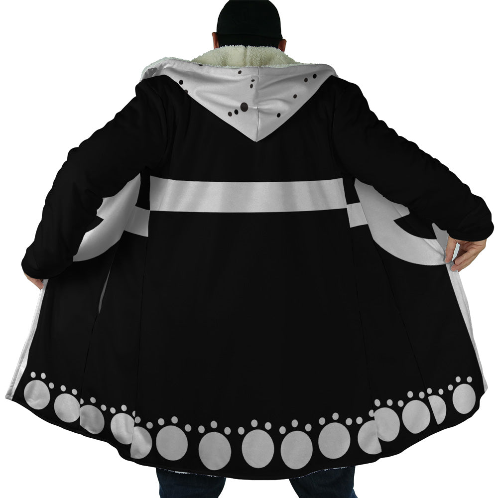 Bartholomew Kuma One Piece Pirates Hooded Cloak Coat - 2XL