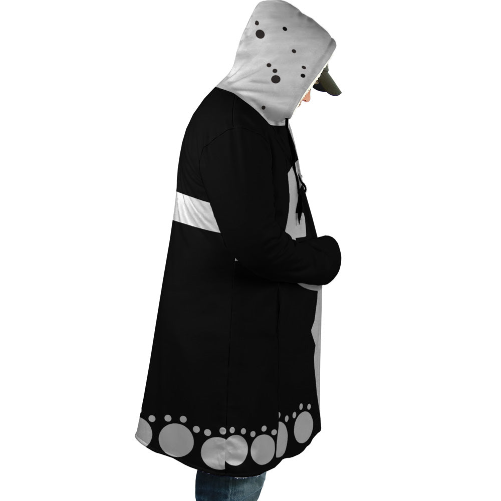 Bartholomew Kuma One Piece Pirates Hooded Cloak Coat - M