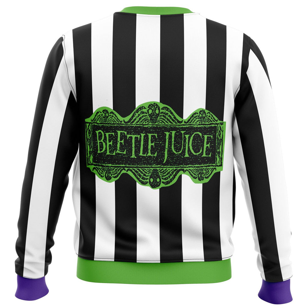 Beetle Juice Ugly Christmas Sweater - 5XL