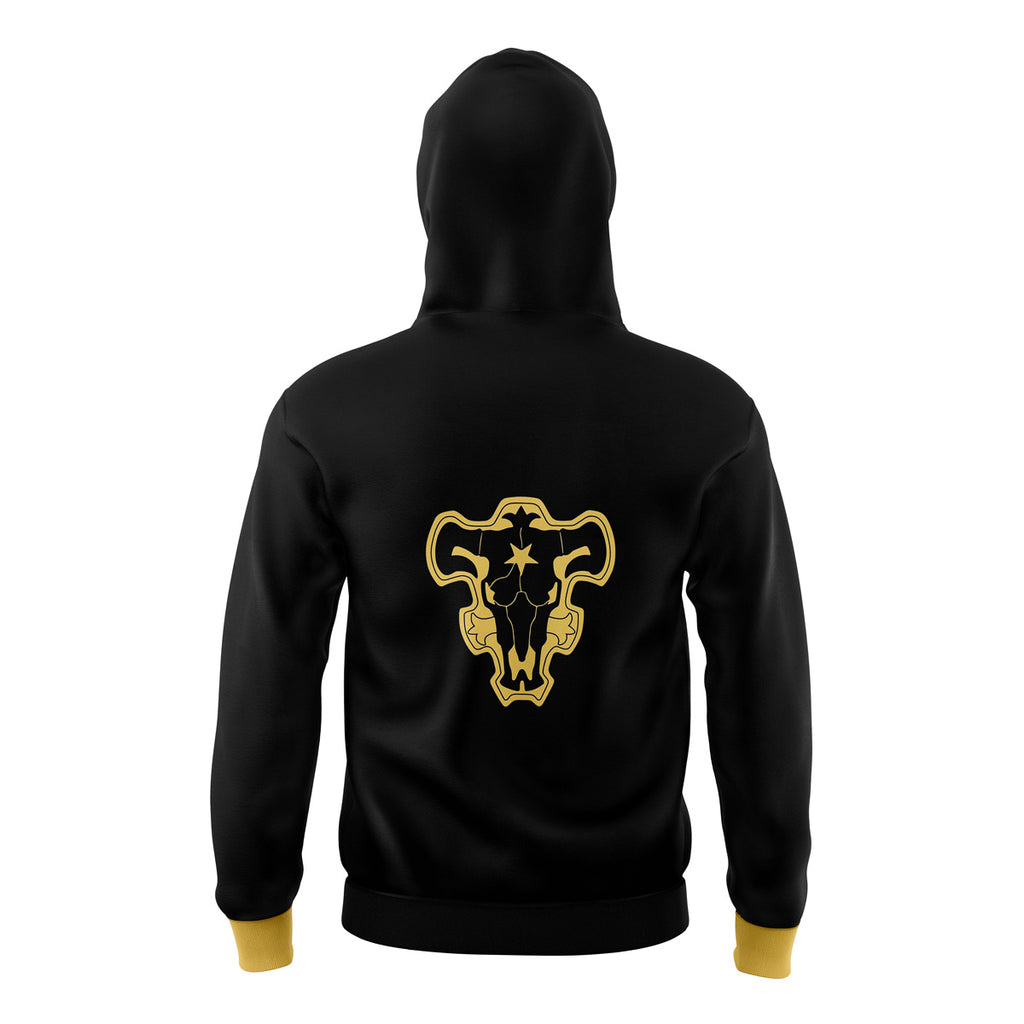 Black Bulls Black Clover Masked Hoodie - M