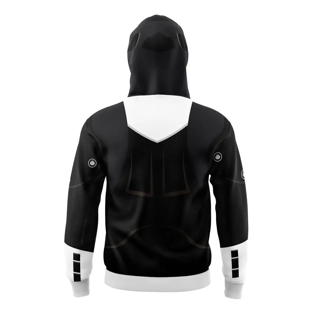 Black Psycho Rangers Power Rangers Masked Hoodie - M