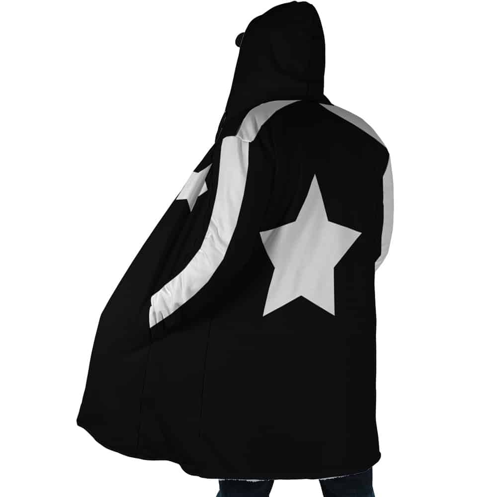 Black Rock Shooter Hooded Cloak Coat - L