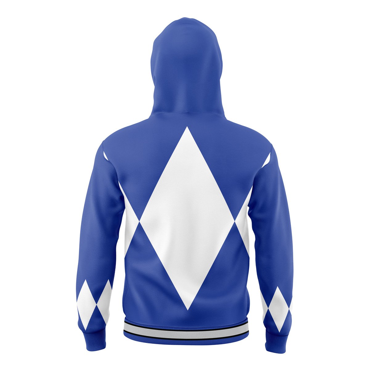 Blue Ranger Mighty Morphin Power Rangers Masked Hoodie - M