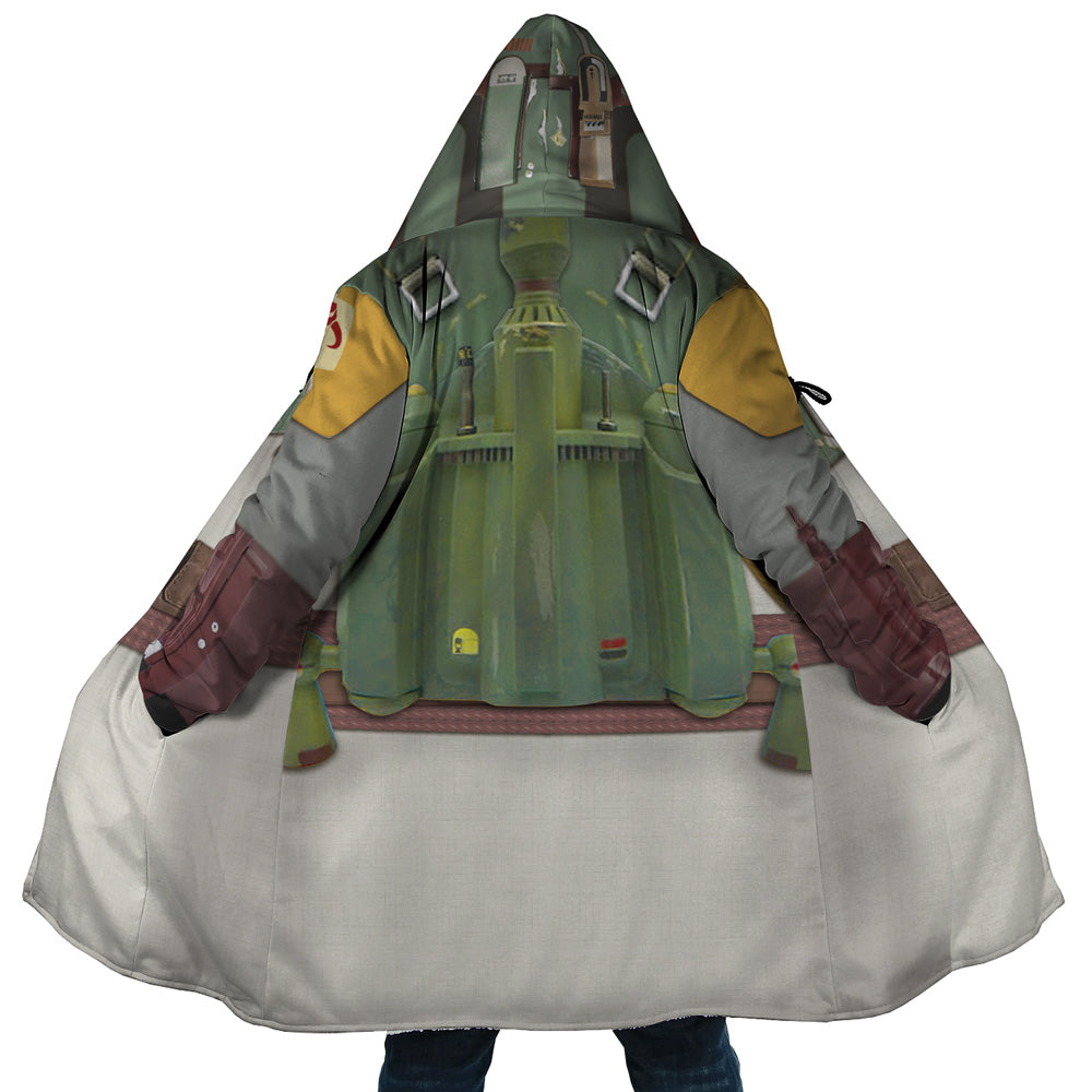 Boba Fett Star Wars Hooded Cloak Coat - 5XL