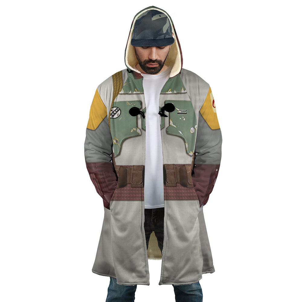 Boba Fett Star Wars Hooded Cloak Coat - S