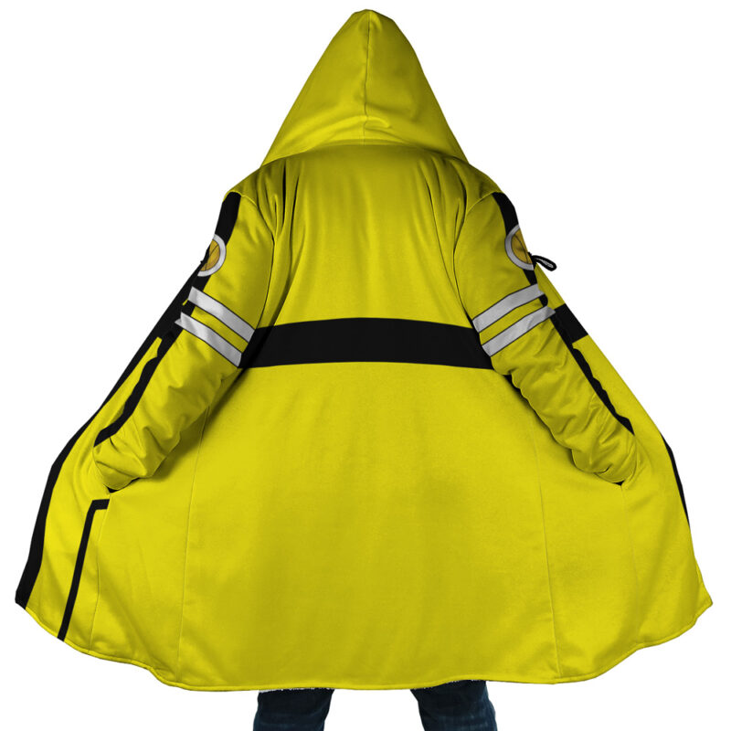 Brook Egghead Island One Piece Pirates Hooded Cloak Coat - 3XL