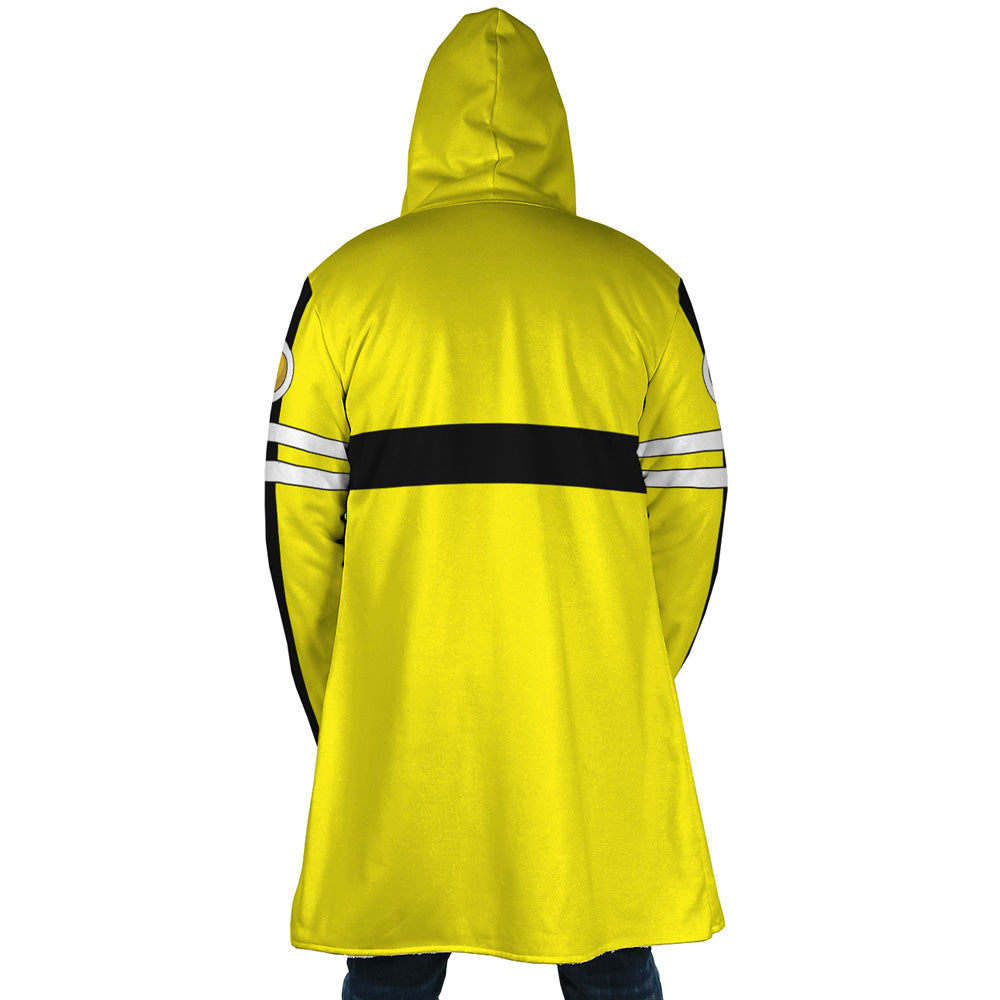 Brook Egghead Island One Piece Pirates Hooded Cloak Coat - XL