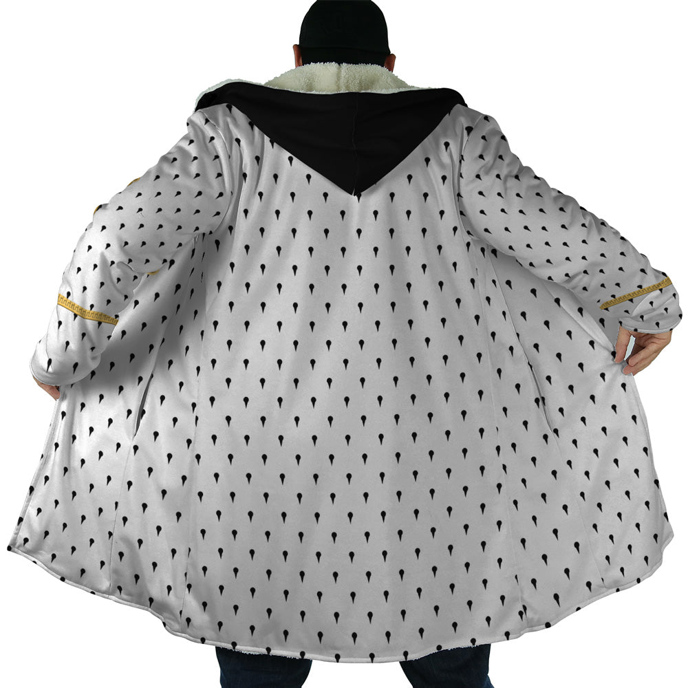 Bruno Bucciarati Jojo’s Bizarre Adventure Hooded Cloak Coat - 2XL