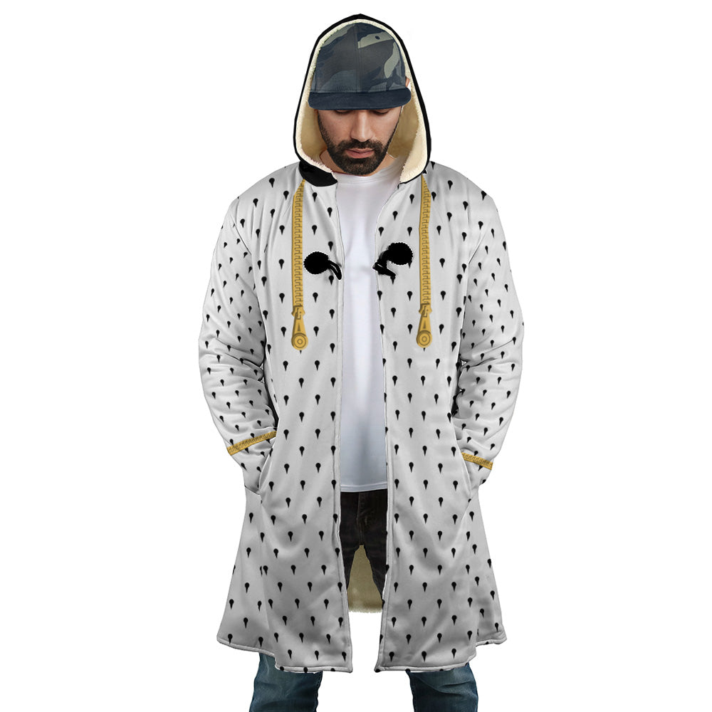 Bruno Bucciarati Jojo’s Bizarre Adventure Hooded Cloak Coat - S