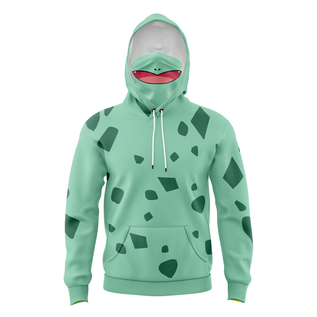Pokemon Hoodie Bulbasaur Masked - 6XL