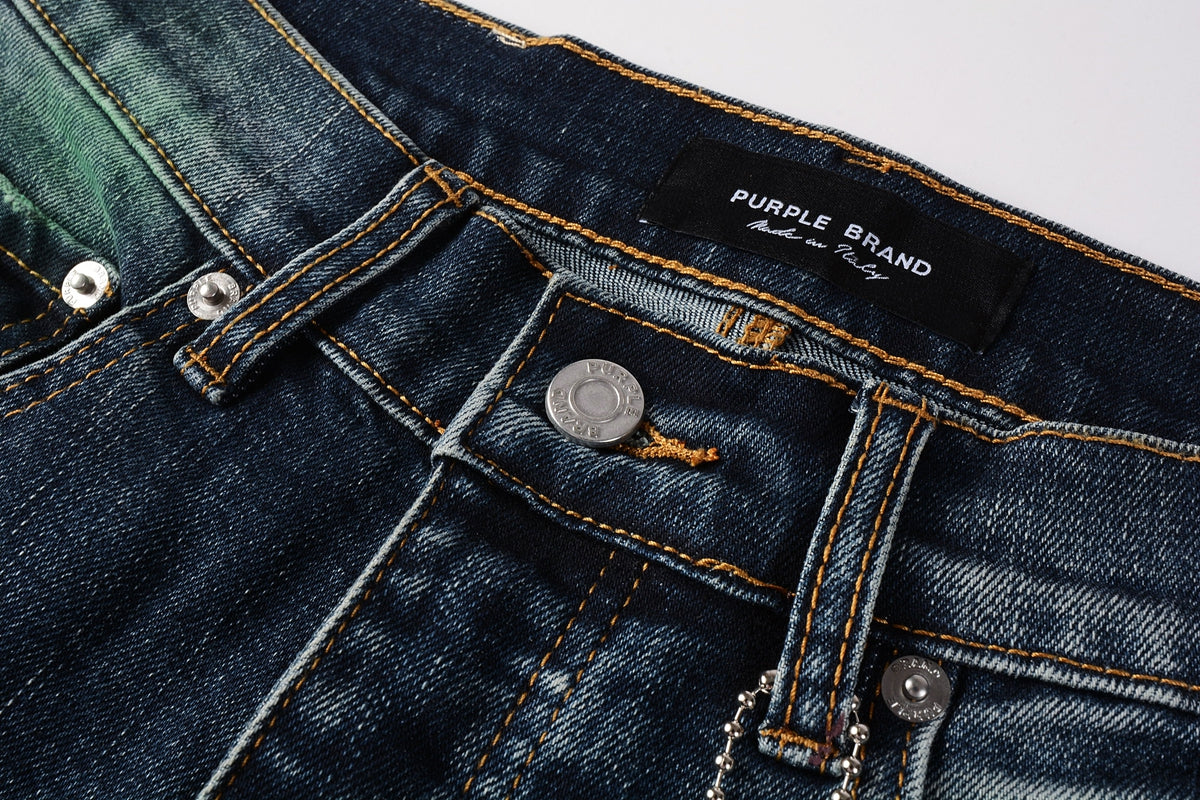 Blue Stretch Jeans 9070 with Medium Elasticity andFull Length Design
