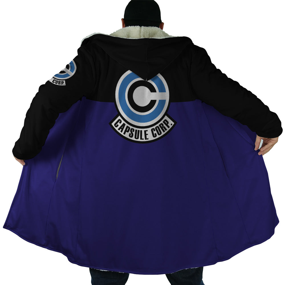 Capsule Corp Dragon Ball Z Hooded Cloak Coat - 2XL