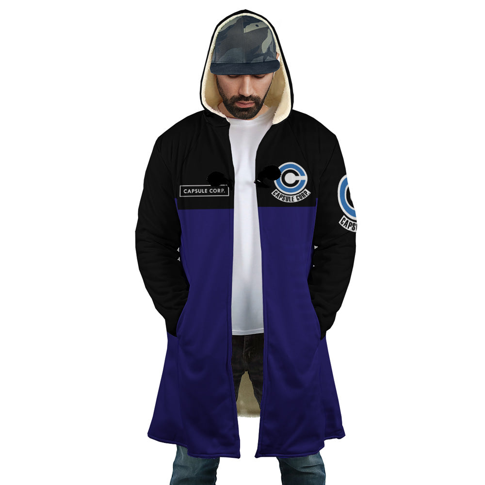 Capsule Corp Dragon Ball Z Hooded Cloak Coat - S