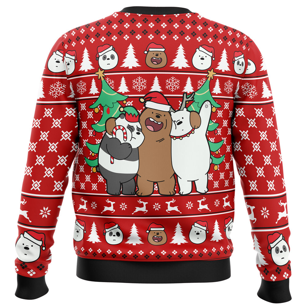 Sweater Christmas Bears We Bare Bears Ugly Christmas - 5XL