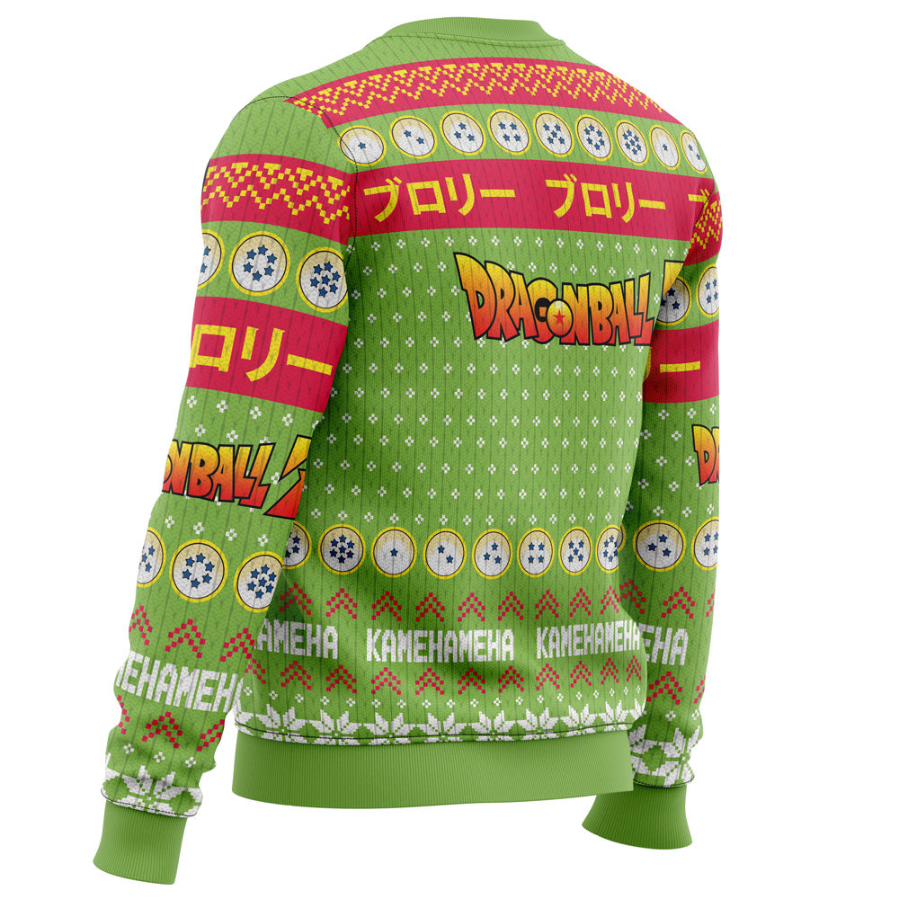 Christmas Broly Dragon Ball Z Ugly Christmas Sweater - 4XL