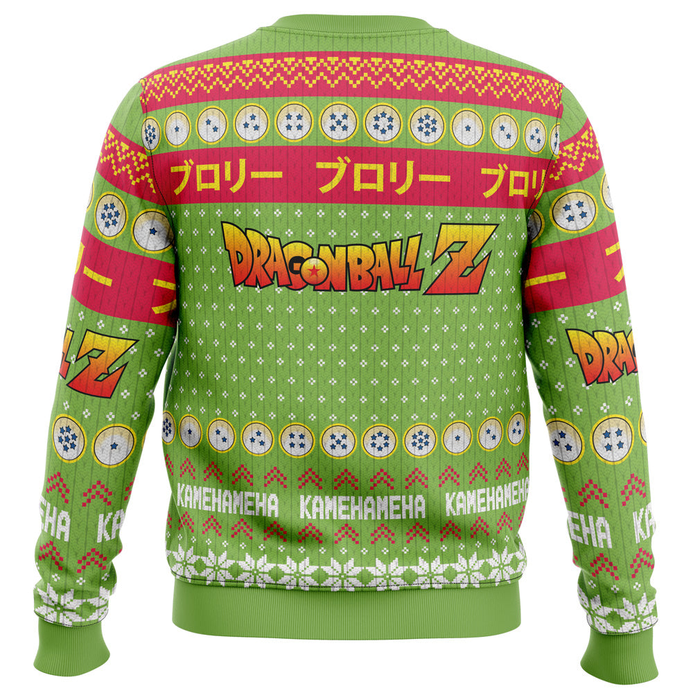 Christmas Broly Dragon Ball Z Ugly Christmas Sweater - 5XL