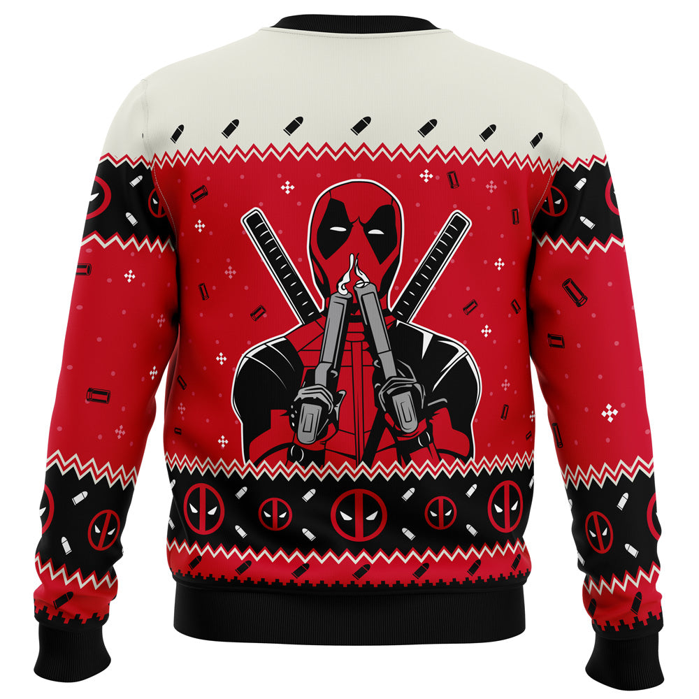Sweater Christmas Deadpool Marvel Comics Ugly Christmas - 3XL