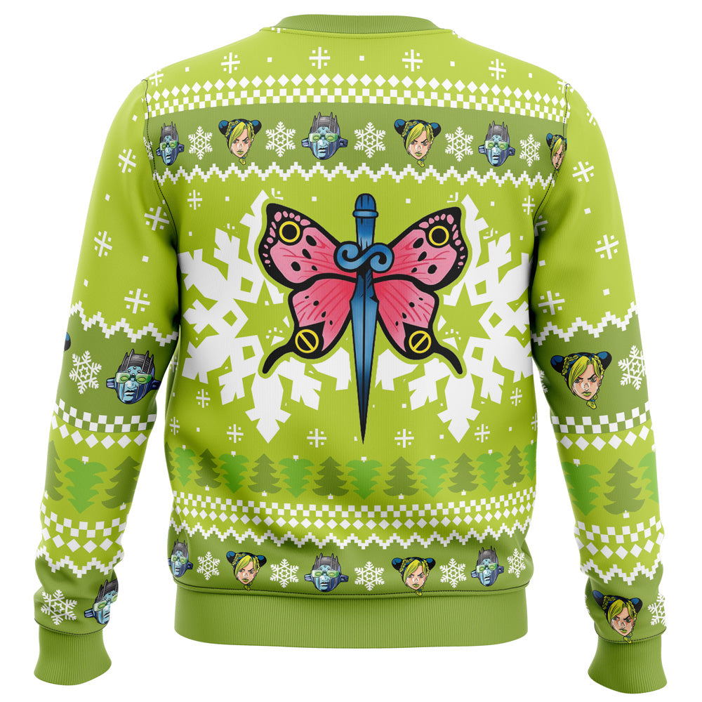 Christmas Jolyne Cujoh Jojo’s Bizarre Adventure Christmas Sweater - 5XL
