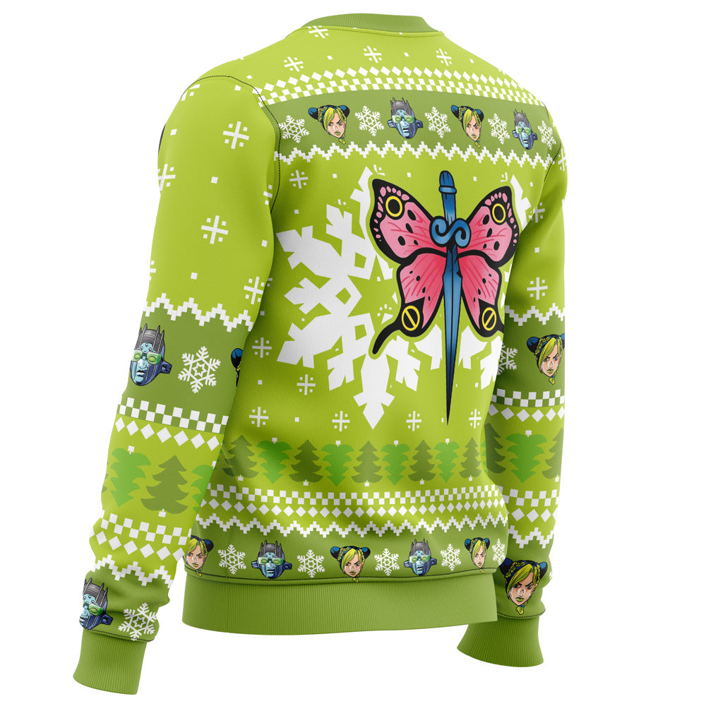 Christmas Jolyne Cujoh Jojo’s Bizarre Adventure Christmas Sweater - 4XL
