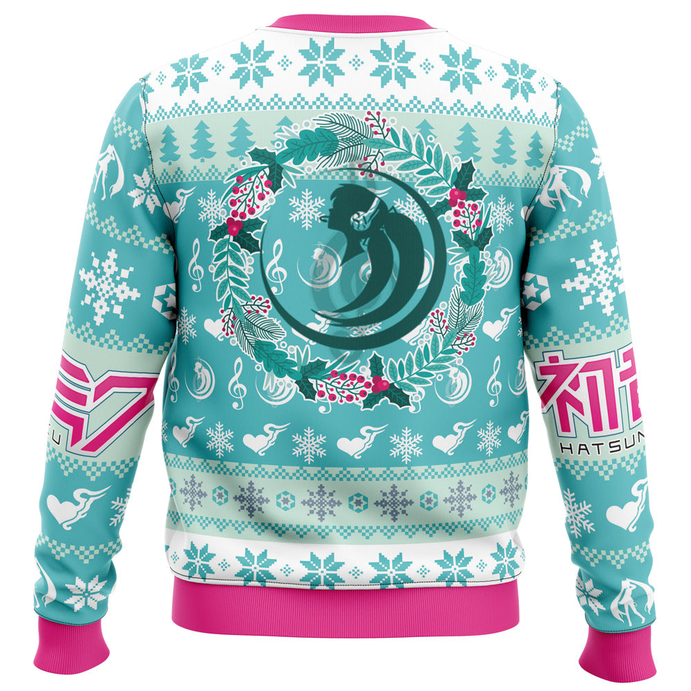 Christmas Symphony Hatsune Miku Ugly Christmas Sweater - 5XL