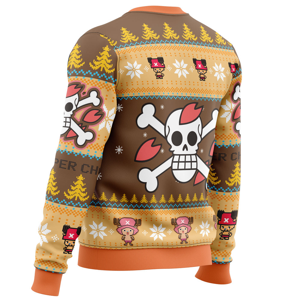 Christmas Tony Chopper One Piece Ugly Christmas Sweater - 5XL