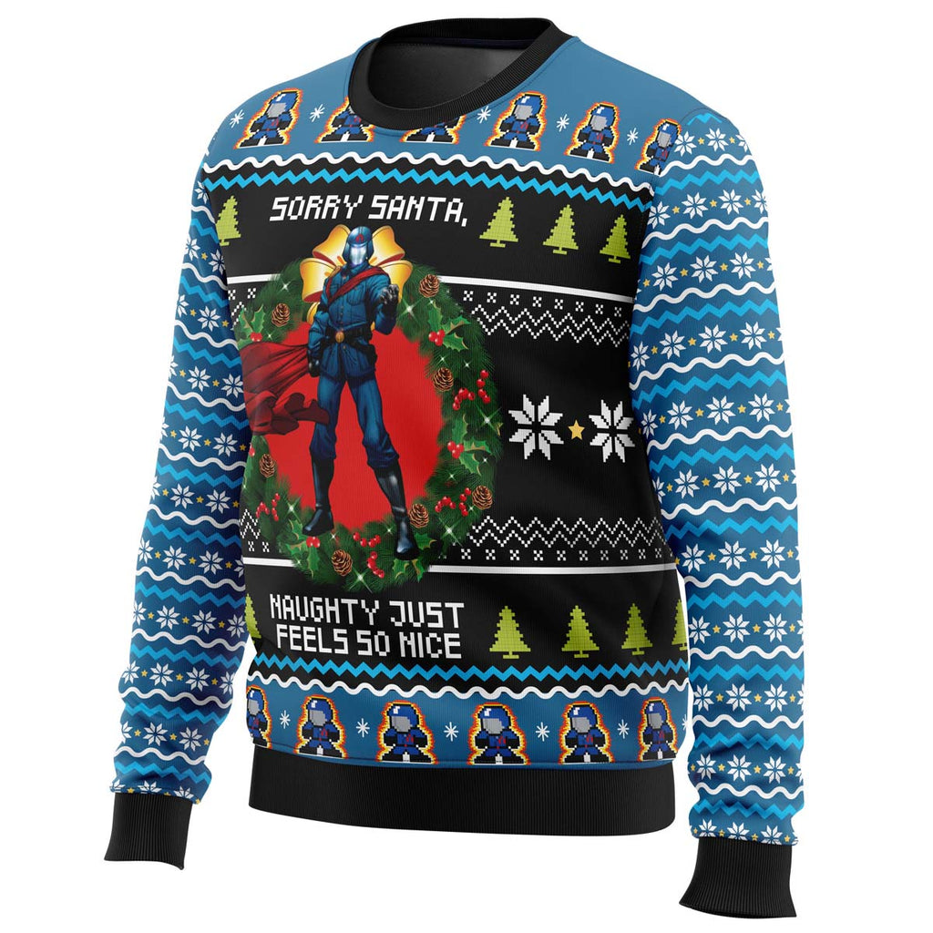 Cobra Commander Christmas Ugly Christmas Sweater - 5XL