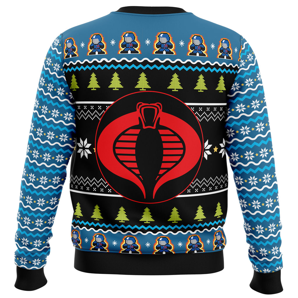 Cobra Commander Christmas Ugly Christmas Sweater - 4XL