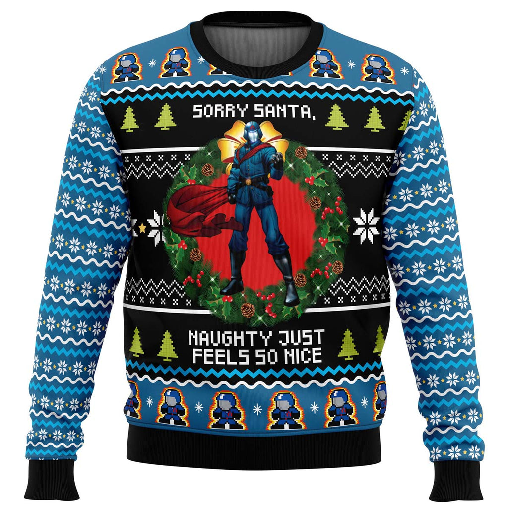 Cobra Commander Christmas Ugly Christmas Sweater - 6XL