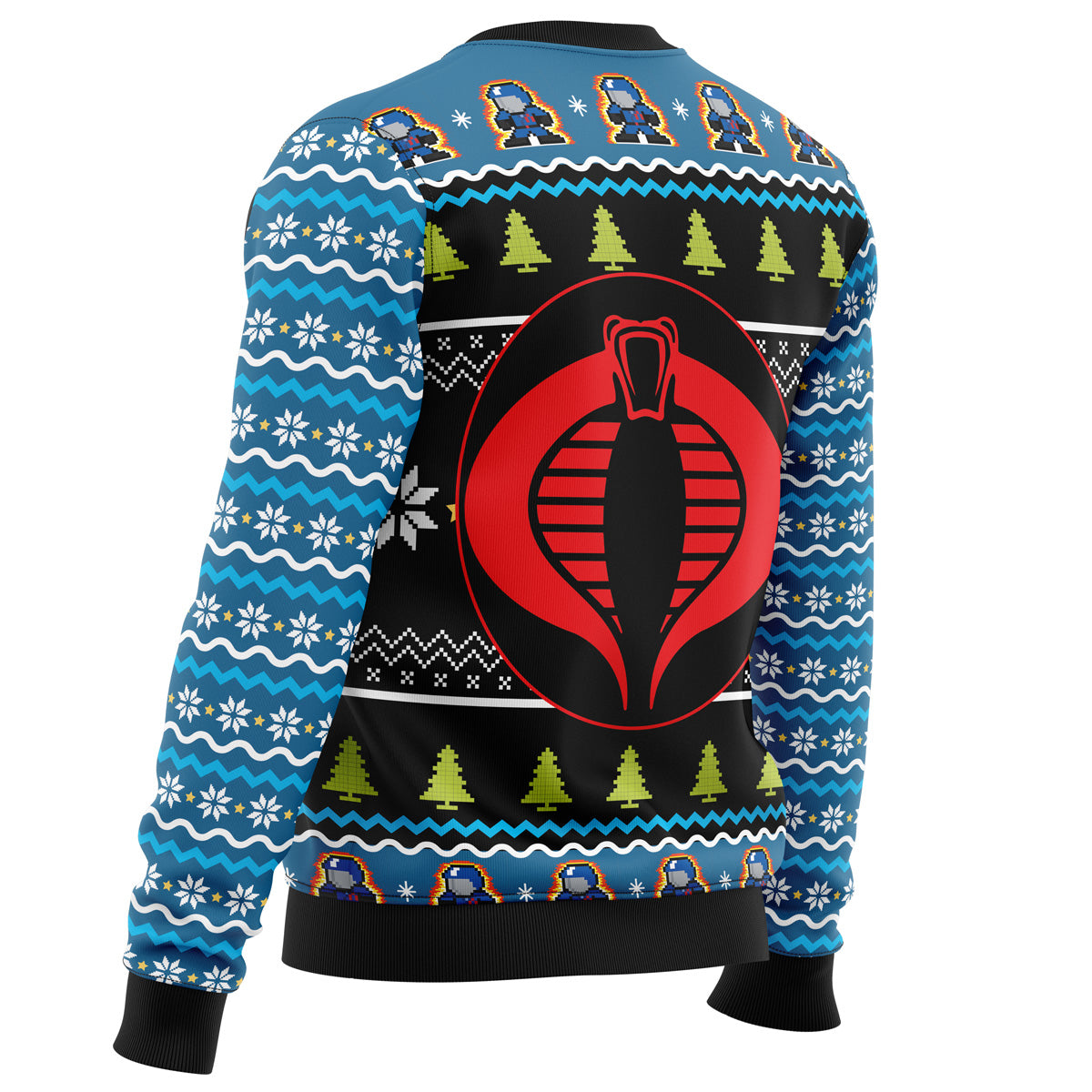 Cobra Commander Christmas Ugly Christmas Sweater - 3XL
